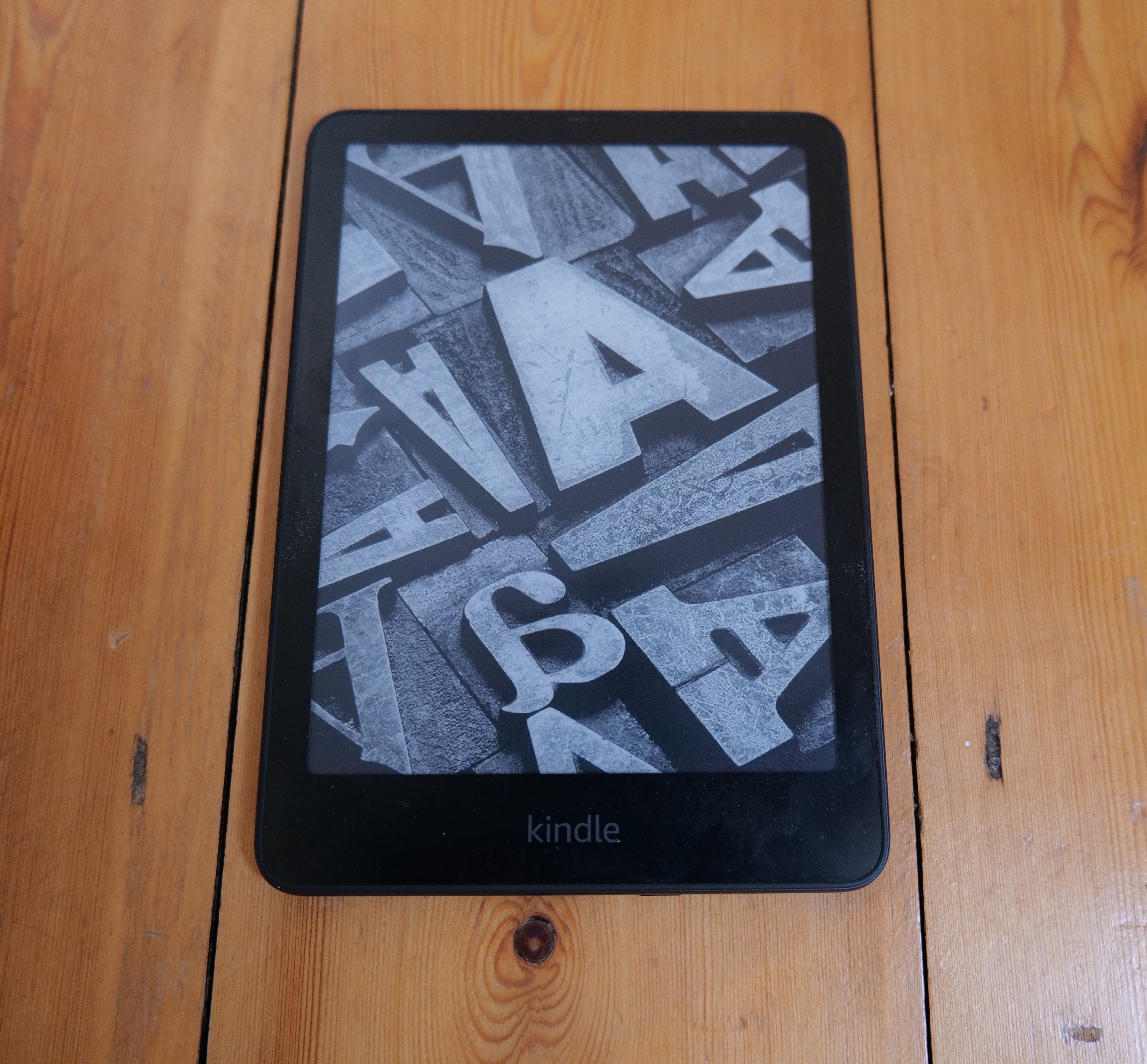 A photo of Baldi's Kindle