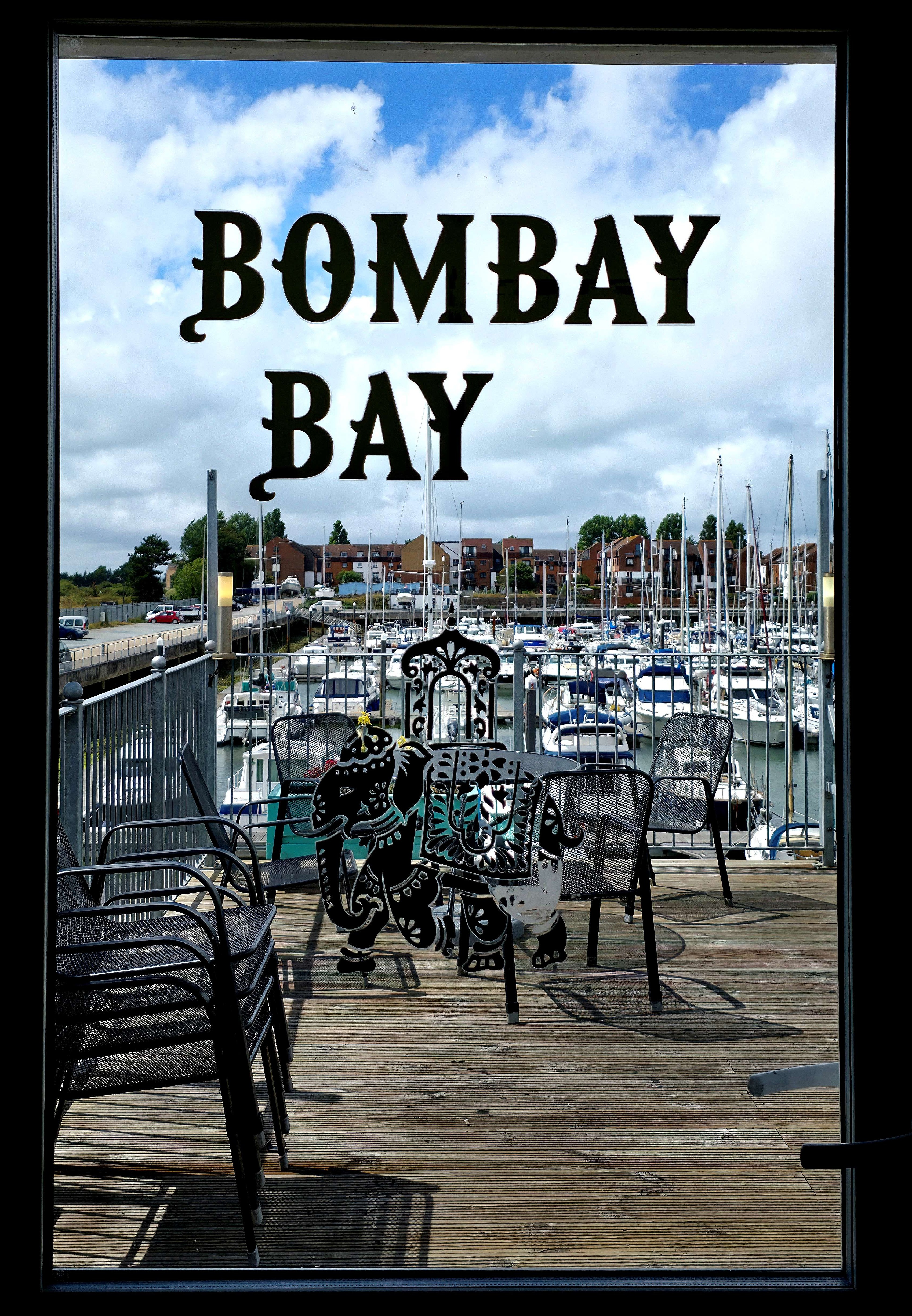 Bombay Bay, Indian Cuisine Logo, Southsea, Hampshire, United Kingdom.