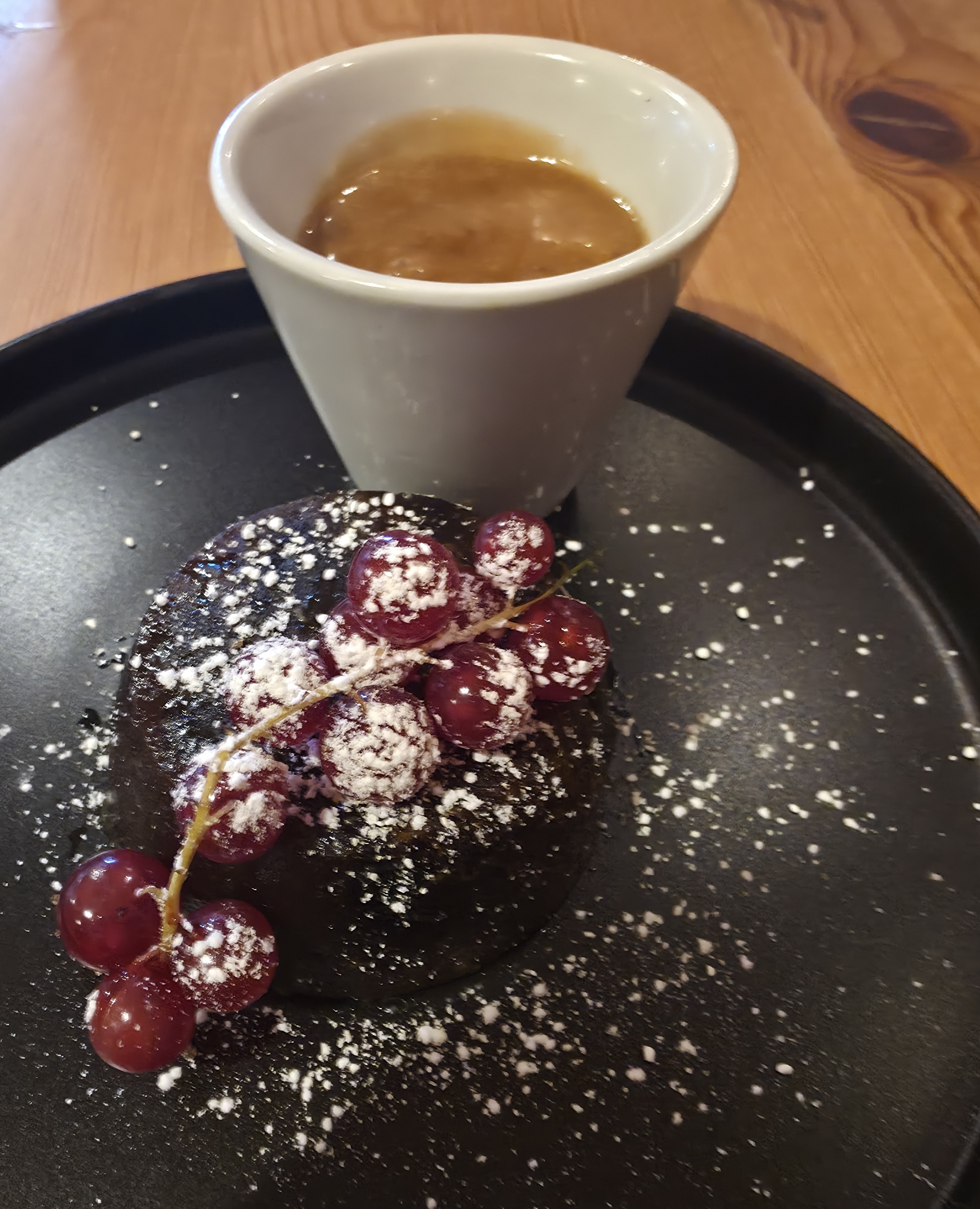 Photo of Southsea Castle, The Courtyard Cafe, Southsea, Hampshire, United Kingdom, Chocolate Pudding. Photo taken in 2025 by Baldi, A.K.A Amonn AL-Mahrouq