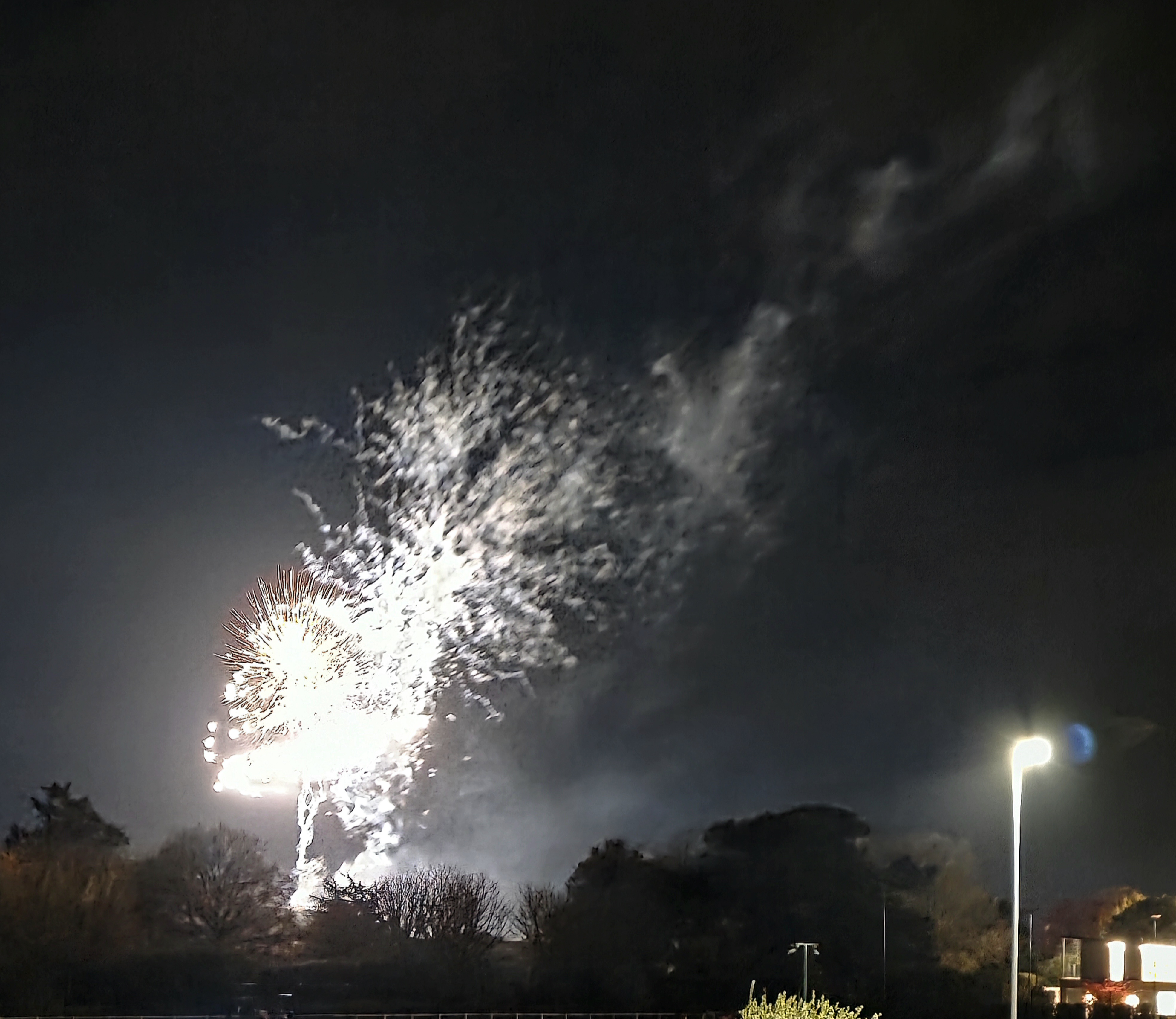 A photo celebrating November 5, Fireworks Display