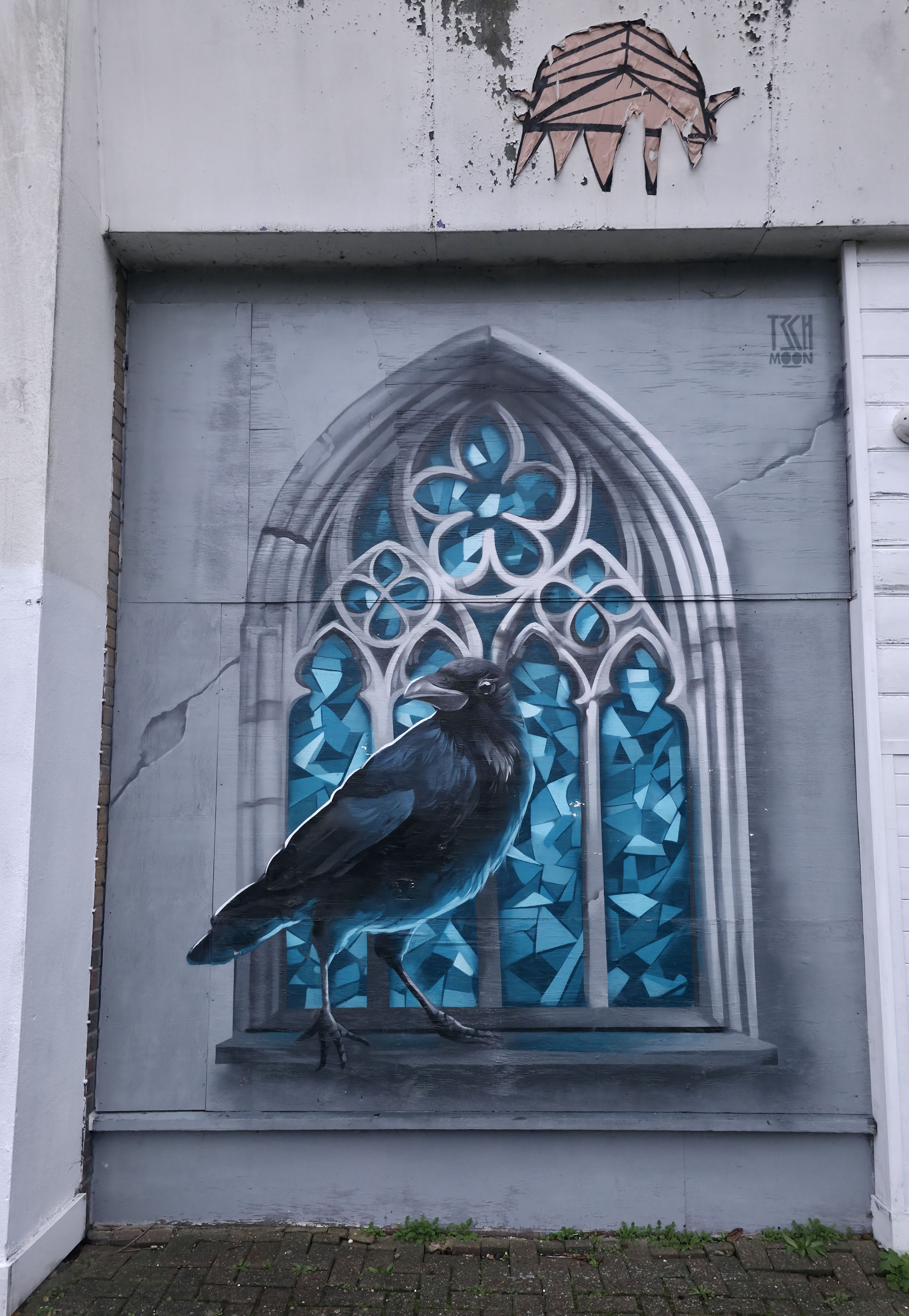 Photo of Street Art in Guildford, Surrey, United Kingdom. Photo taken in February 2026 by Baldi, A.K.A Amonn AL-Mahrouq