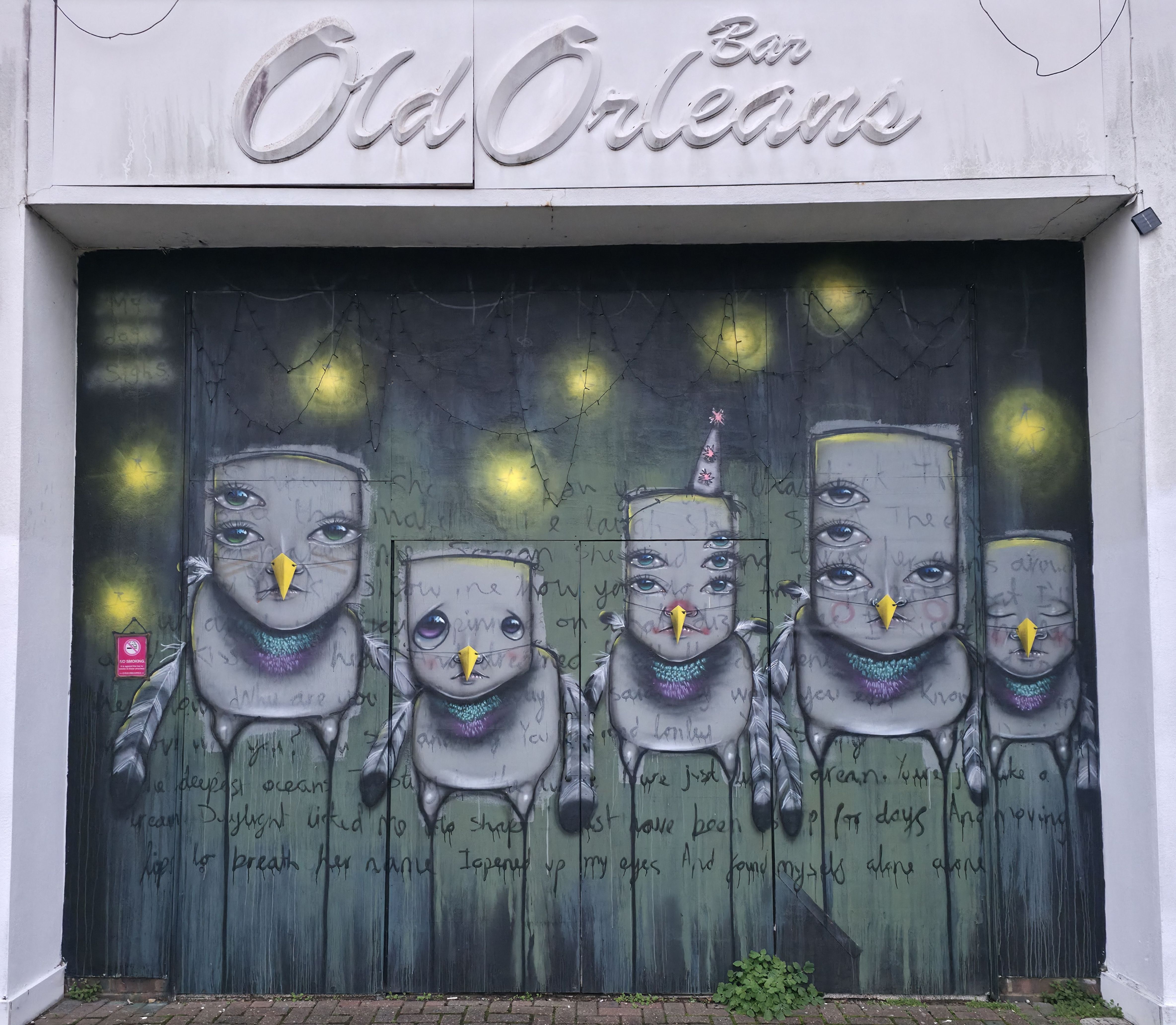 Photo of inspirational Street Art found in Guildford, Surrey, United Kingdom. Photo taken in October 2025 by Baldi, A.K.A Amonn AL-Mahrouq