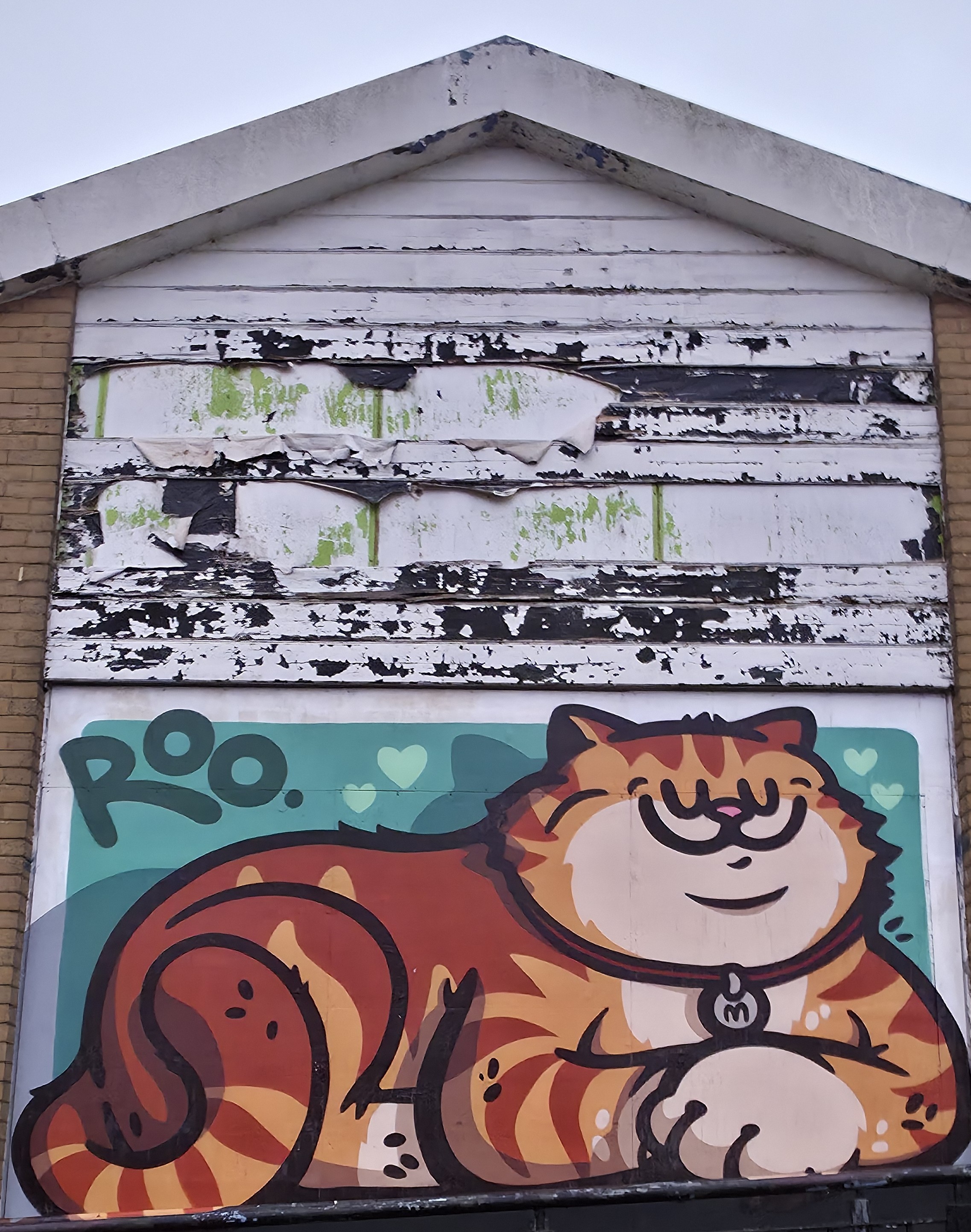 The fifth of seven inspirational examples of Street Art found in a square in Guildford, Surrey, United Kingdom. Photo taken in October 2025 by Baldi, A.K.A Amonn AL-Mahrouq