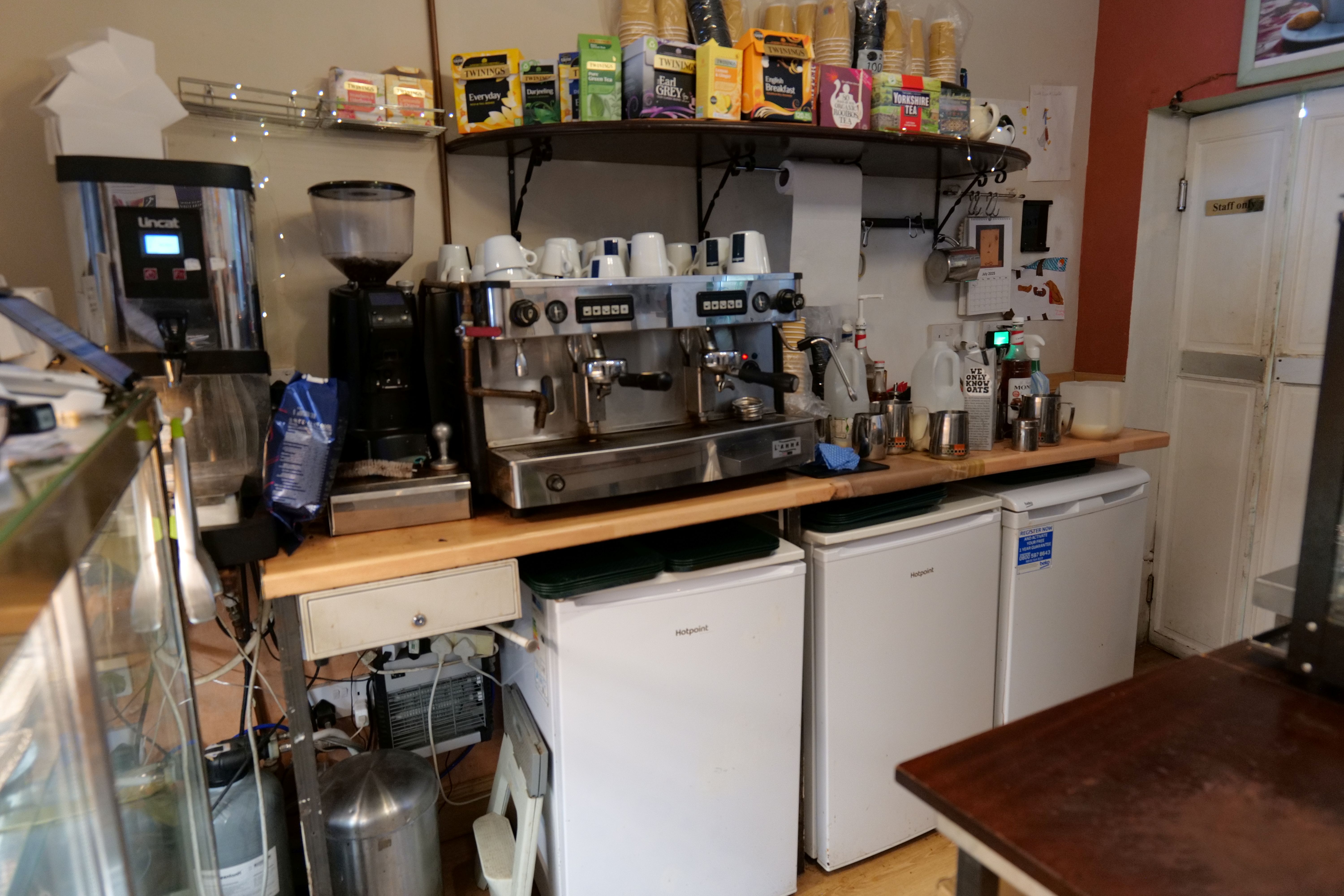 Photo of the inside of Casa De Castro cafe. Photo taken in February 2026 by Baldi, A,K,A Amonn AL-Mahrouq