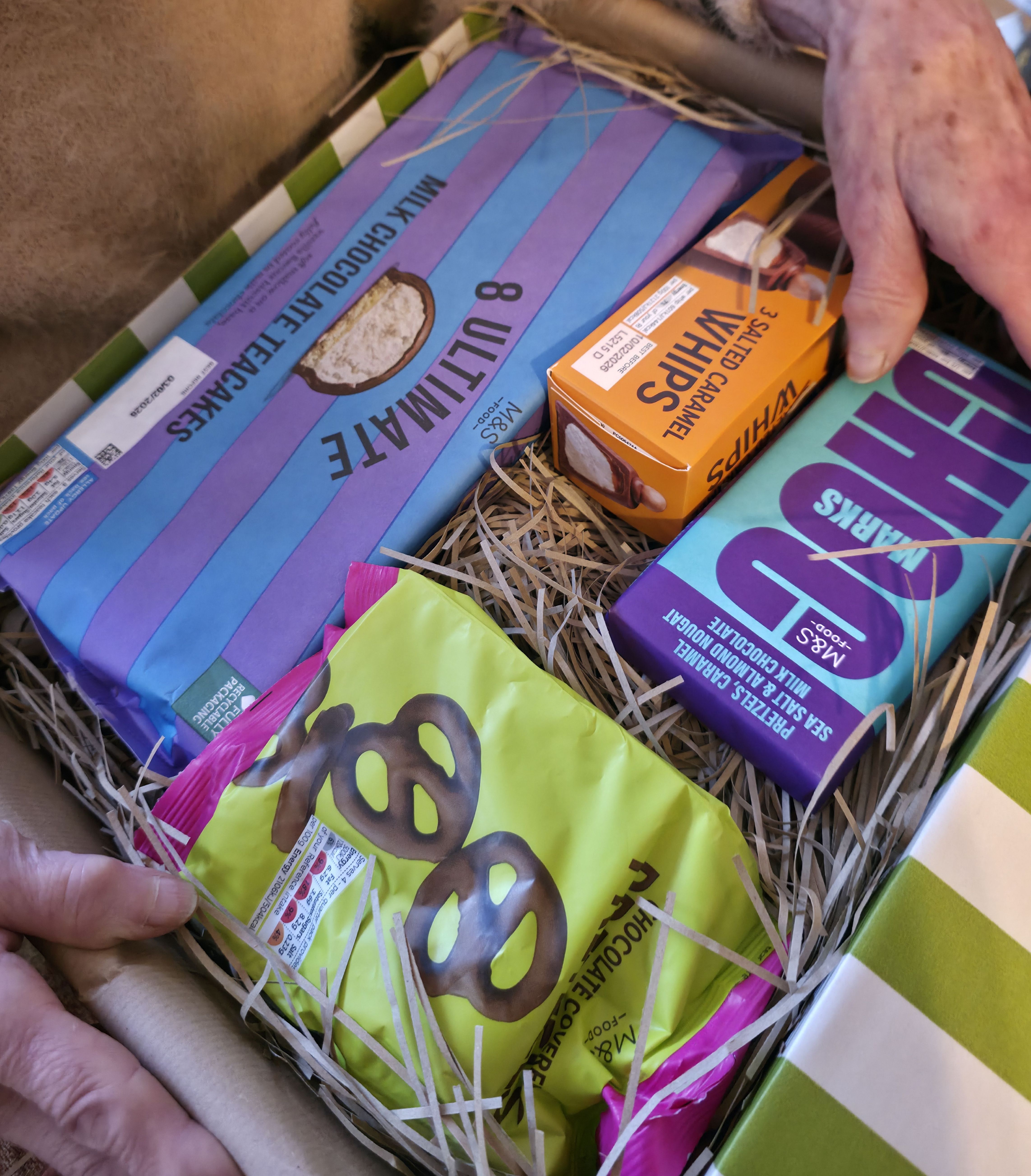 Photo of some delicious chocolates that I, Baldi, Amonn AL-Mahrouq have never seen before, received from a friend for Xmas 2025. Photo taken in December 2025 by Baldi, A.K.A Amonn AL-Mahrouq.