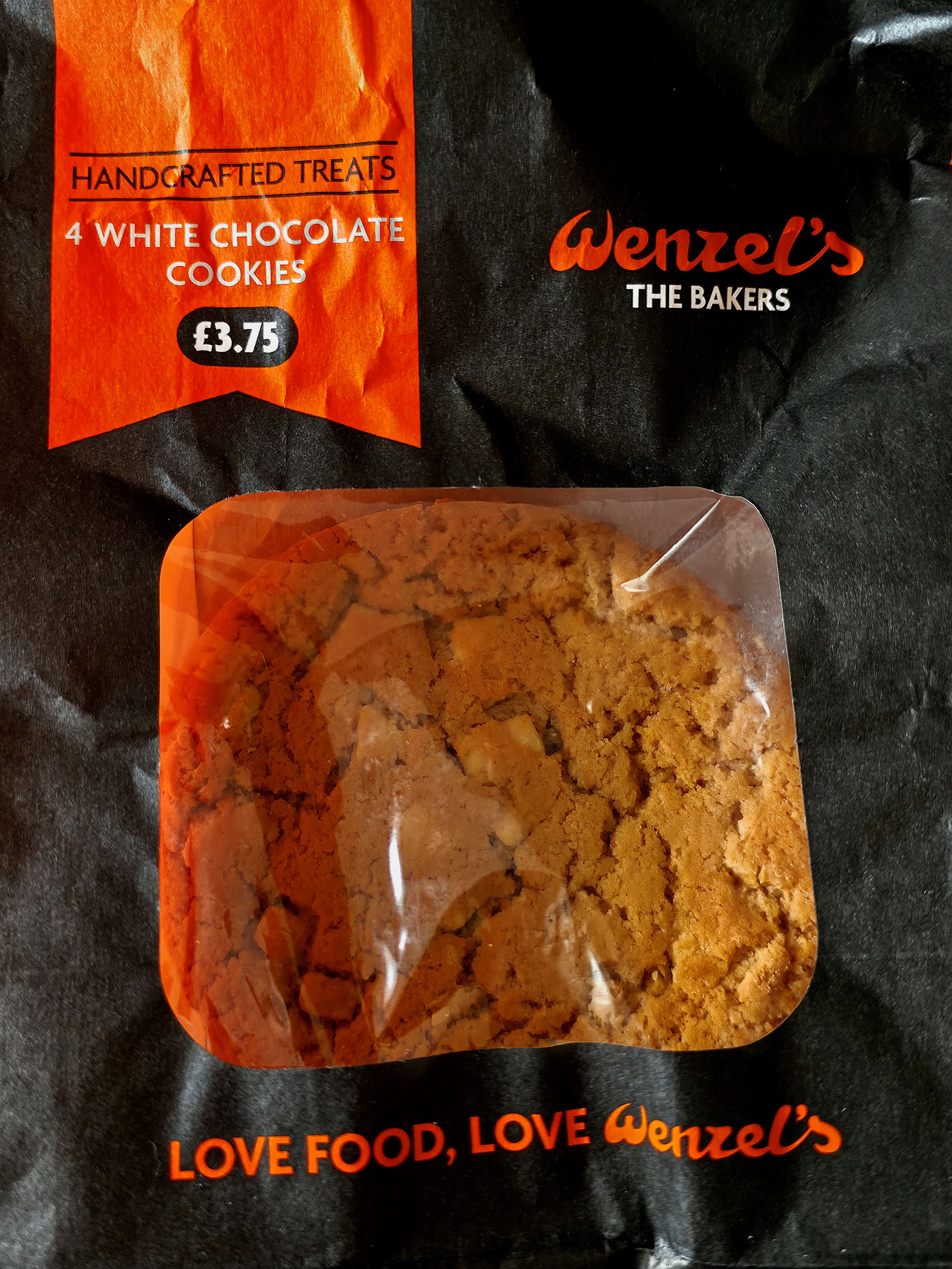 A photo of Wenzels, White Cookies. Photo taken in September 2025